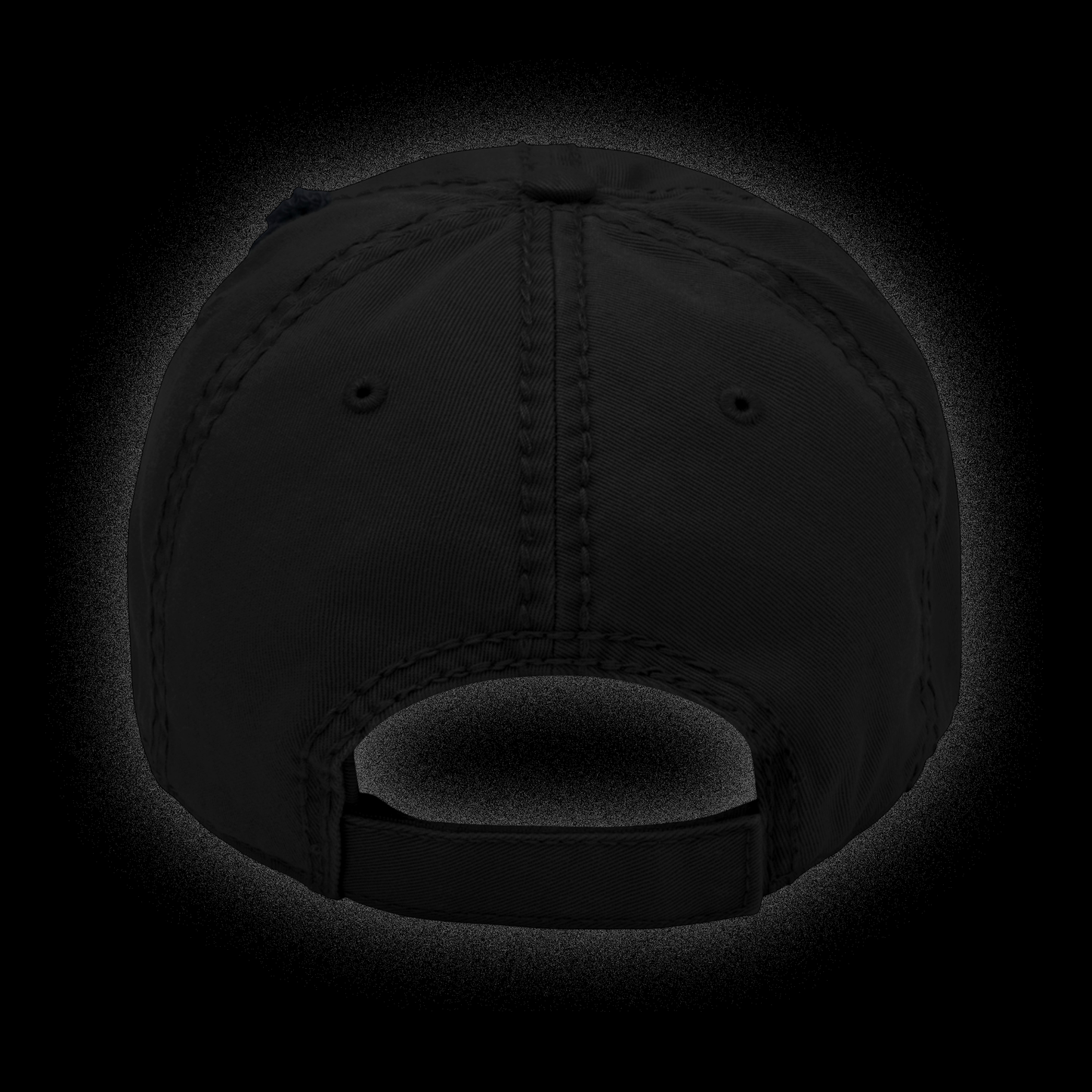 og embroidered distressed hat